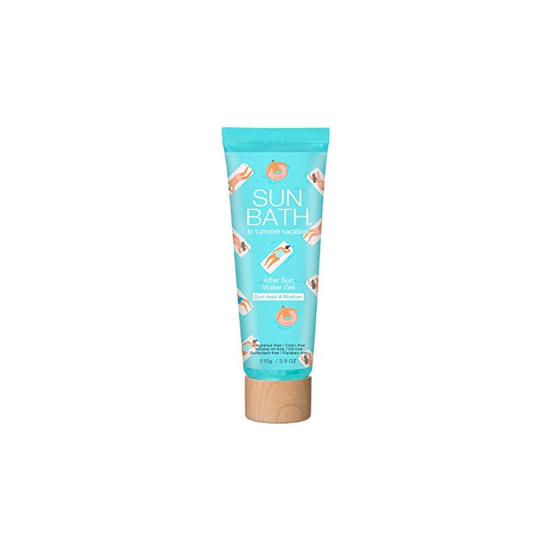 SUNBATH SUN BATH After Sun Water Gel Body Cream, 3.9