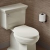 Kohler K-28004-96 Drift ReadyLatch Quiet Close Elongated Toilet Seat, Biscuit