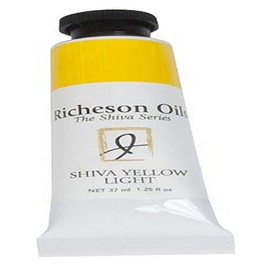 Jack Richeson 37-Ml Artist Oil Colors, Shiva Yellow Light
