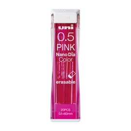 Uni Color Mechanical Pencil 0.5mm Lead, Nanodia, Pink, 0.5mm Lead