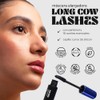 Sarelly Máscara waterproof COW LASHES BLACK Máscara de Pestañas Alargadora