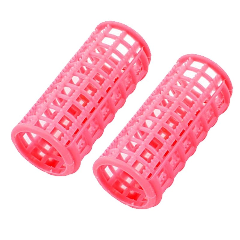 uxcell Hair Roller Curlers Set, 12 Pcs Plastic Hairdressing Self