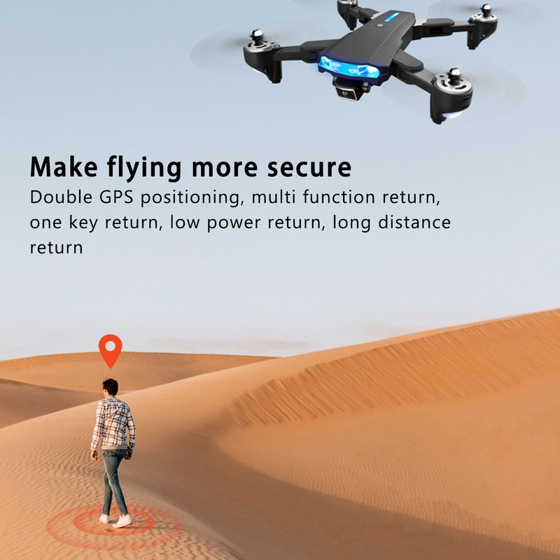 GP2 5G WIFI Optical Flow Drone Long Endurance Foldable RC