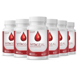 Vitaseal – Daily Support with Botanicals, Vitamins C E & Minerals – Natural Formula, Non-Habit Forming, Made in USA, Vegan-Friendly – 30 Capsules, 6 Month Supply