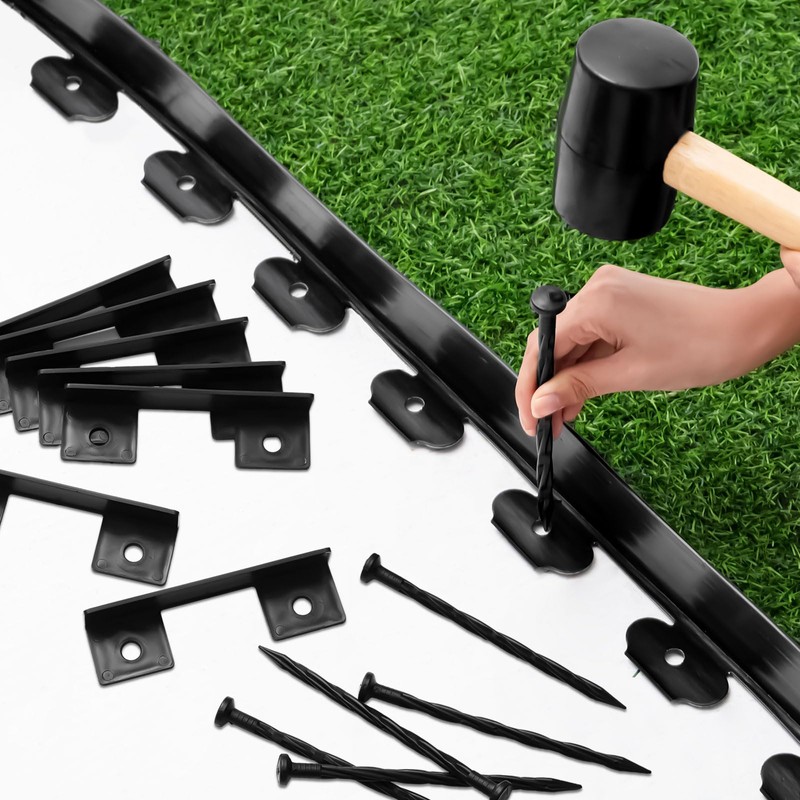 Sasylvia 2.5'' x 200' Landscape Edging Kit Edging Border Coil