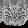 AIMALL 2PCS/Set White Lace Kitchen Home Window Cafe Curtain w
