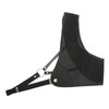 Archery Chest Guard Black PET And Cowhide Hunting Chest Protector