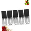 FOMIYES 5 Pack Flat Square Lip Gloss Tube 8-10ml Empty