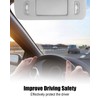 Driver Side Sun Visor with LED Light Fit for GMC