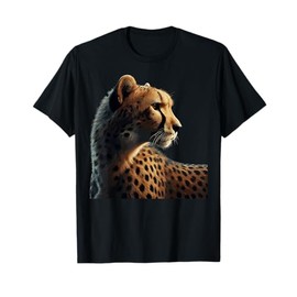 Leopard Cheetah Tiger Leopard Face Lion Cat T-Shirt