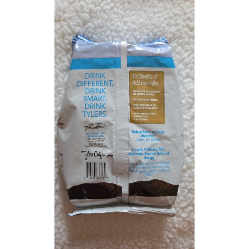 Tyler’s Ground Coffee - 100% Arabica Full Flavor 12 oz