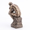 Veronese Design 8" Rodin The Thinker Cast Resin Statue Bronze