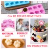 2PCS Puppy Dog Cat Paw Bone Silicone Mold,Hard Candy Baking