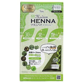 Shim Shim Japan Shim Shim Madame Henna 4 Pack Set, Dark Brown