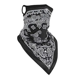 Face Cover, Neck Cover, UV Protection, Neck Guard, Cooling Sensation, Sweat Absorbent, Quick Drying, Paisley Pattern, UV Protection, Face Guard, Ear Hook Included, Easy to Breathe, No Difficulty Breathing, Cycling Cover, Wristband, Sports Turban, Pollen, Motorcycle, Running, One Size Fits Most, Sun Protection, Smooth, Unisex