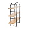 Main + Mesa Eitri Wood and Metal Adjustable Shelving Unit,