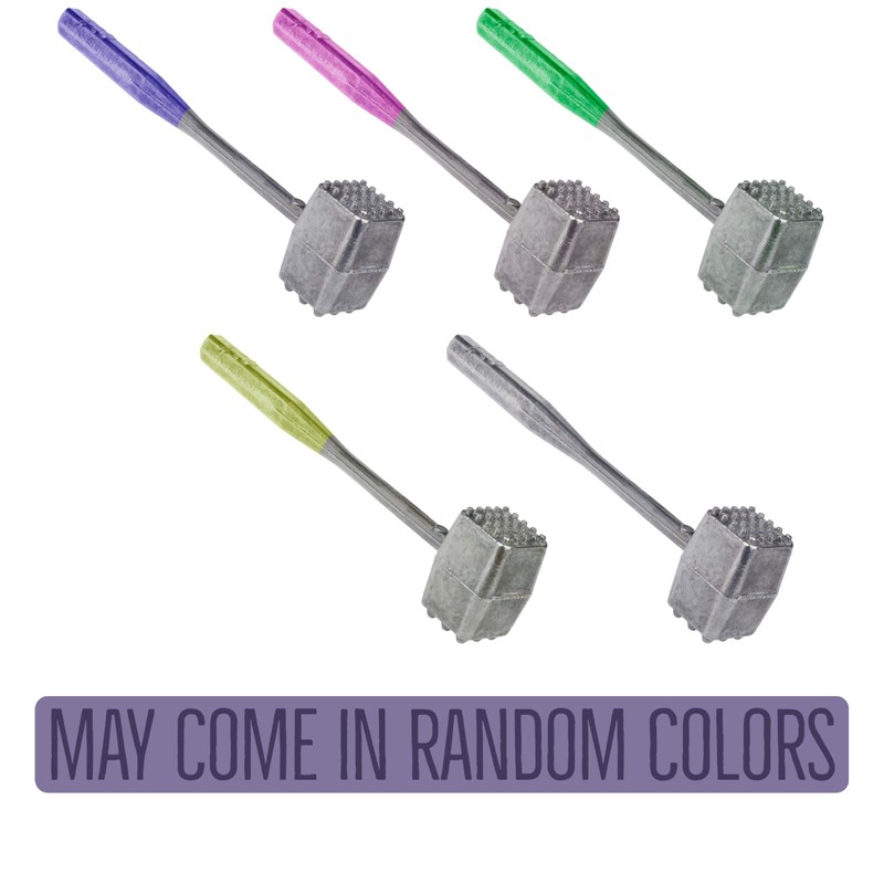 Kitchen Meat Tenderizer Tool - Manual Handheld Heavy Meat Mallet