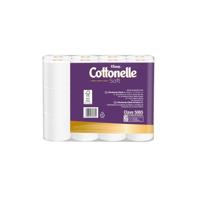 Kleenex Cottonelle Soft 24 rollos papel higiénico