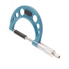 Micrometer Gauge, External Micrometer 0.01 mm with Wrench, Stainless Steel