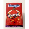 Snuggie Skittles Wearable Soft Fleece Blanket w/ Sleeves Christmas Gift