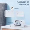 Heating controller for DIY installations, plug thermostat, set on heating