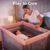 Pamo Babe Pack and Play with Bassinet, Pink Portable Playard