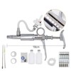 5ML Livestock Syringe Injection,Adjustable Continuous Injection Gun Semi-Automatic Syringe with