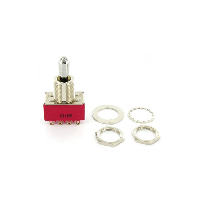 DiMarzio Three Position On/On/On 4PDT Pickup Selector Switch