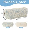 NIDHFG 2 Floral Cotton Pencil Bags, Cute Floral Pencil Case