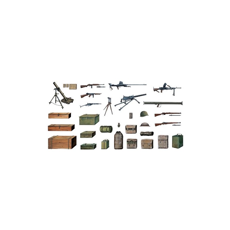 Italeri 0407 - Accessories Model Kit Scala 1:35
