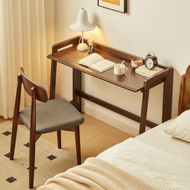 VDM 비디엠 접이식 책상 옆 침대 원목 공부 컴퓨터 가정용 침실 학생 [원목색80cm] VIDEM Folding Desk Side Bed Wooden Study Computer Home Bedroom Student [Wood Color 80cm]