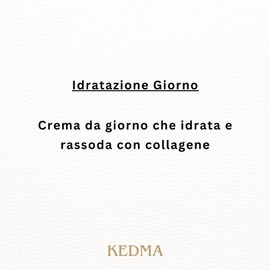 Kedma - Set Crema Giorno e Notte al Collagene e Minerali del Mar Morto - Idratante e Anti-Età - 2x50g