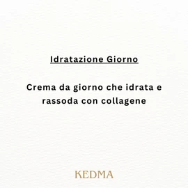 Kedma - Set Crema Giorno e Notte al Collagene e Minerali del Mar Morto - Idratante e Anti-Età - 2x50g
