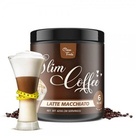 CleanFoods 13 calories Coffee Latte Macchiato 425g I Arabica coffee with 22 vitamins and minerals I 13 calories per cup of Latte Macchiato I Konjac/Konjac Glucomannan