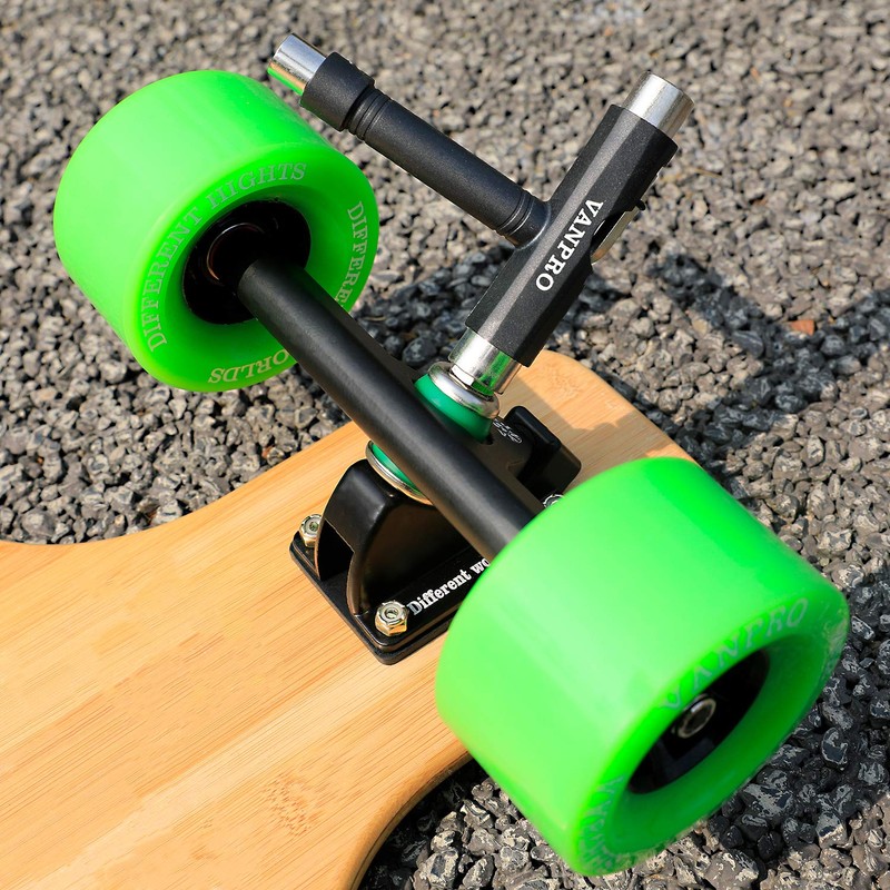 Vanpro All-In-One Skateboard Tool, Universal Carrying, Multi-functional Skateboard Maintenance, Allen