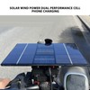 Solar Wind Power Generator Aluminum Alloy Electric Bike Range Extending