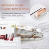 Rose Gold Marble Desk Accessories, Office Supplies Set Stapler Staple