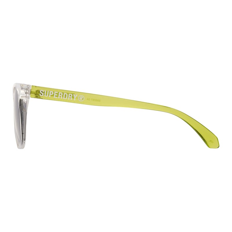Superdry SDS-5038 Men's Sunglasses 100 Crystal/Lime