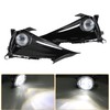 WFLNHB Fog Lights Assembly Replacement for 2019-2021 Corolla Hatchback Clear