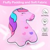 FIODAY Seat Belt Cover Pad for Kids Unicorn Seatbelt Pillow