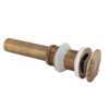 Pop Up Sink Drain Vintage Sink Vessel Drain Stopper Plant
