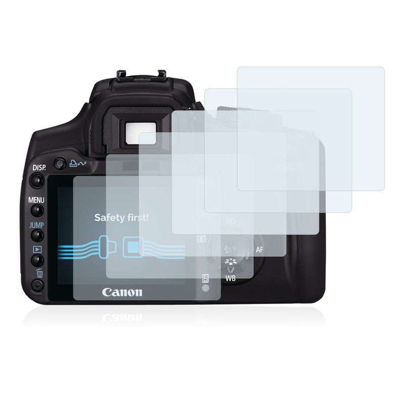 6x Savvies screen protector for Canon EOS 400D Screen Protector