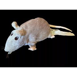 IKEA Rat GOSIG RÅTTA • 9" Grey Ratta plush • 23cm Gray Stuffed Toy Kids/Dogs NWT