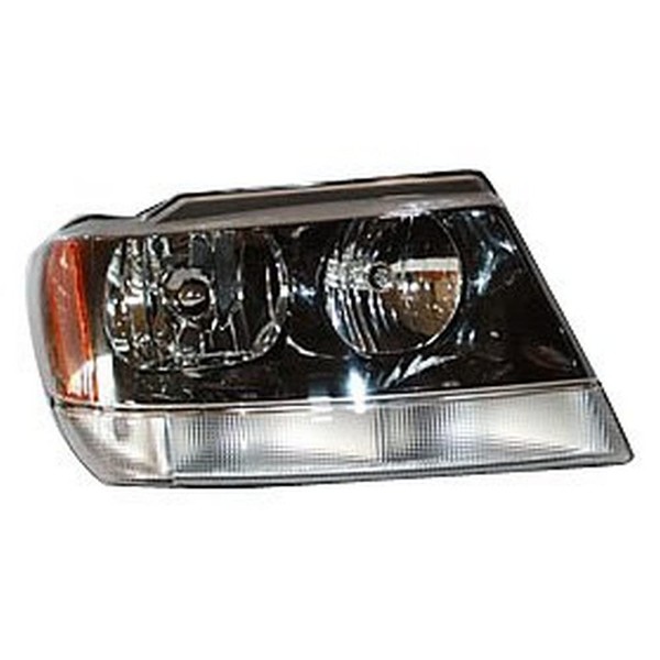 TYC Right Headlight Assembly Compatible with 2002-2003 Jeep Grand Cherokee