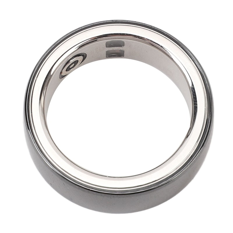 Smart Ring Multifunction Sleep Temperature Monitoring Pedometer 23mah Health Tracker