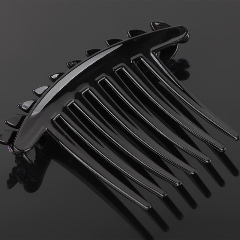 EZ PEACH Rhinestone Hair Comb DE Yaii Winding Rakuchin Kantan