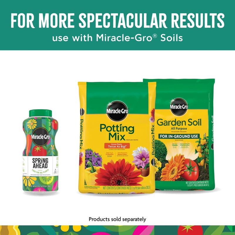 Miracle-Gro Spring Ahead - Granular Plant Food for All Plants,