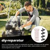 Kisvic Starter Rope Lawnmower 10 m, Lawn Mower Pulley and