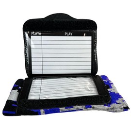 Epic Camo Quarterback Wrist Coach Royal/CAMO (Youth Triple) Football Playbook (1 Or 3 Page) Youth (Triple)