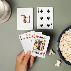 Lantern Press Antelope, Icon (52 Playing Cards, Poker Size Card Deck with Jokers)